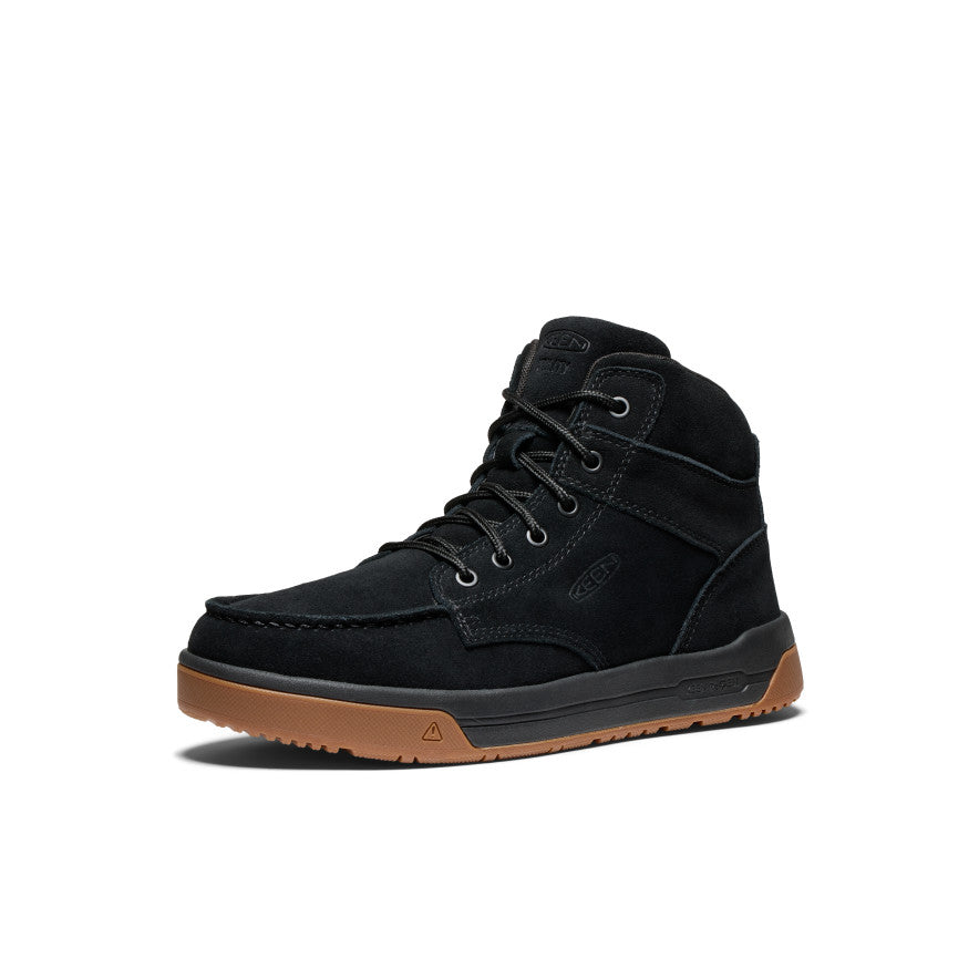 Men's Gibson Boot (Soft Toe) Black/Gum - Image 3