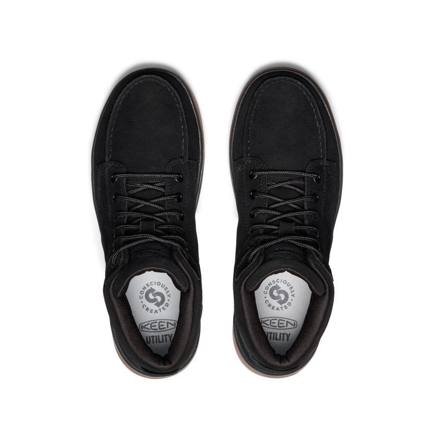 Men's Gibson Boot (Soft Toe) Black/Gum - Image 4