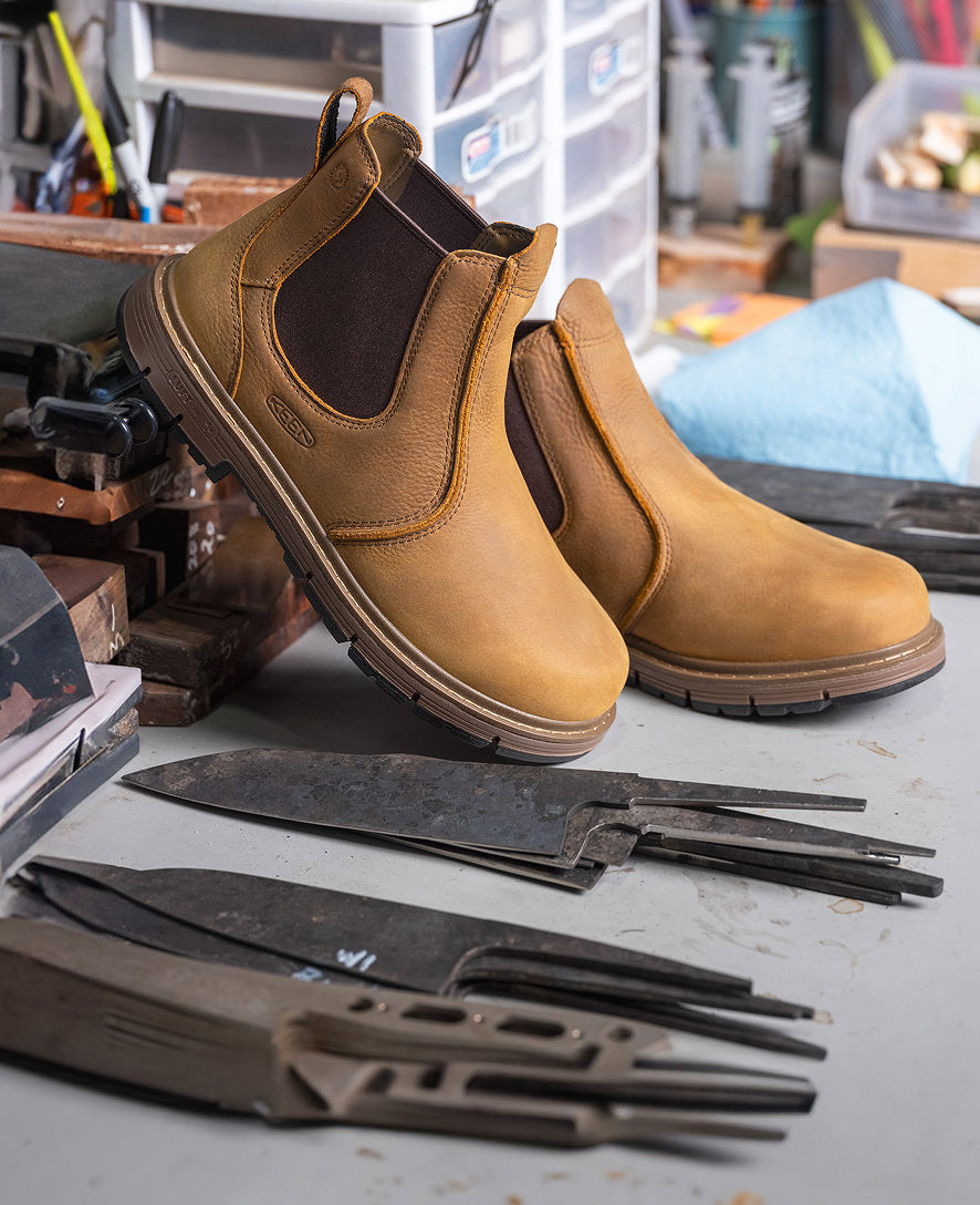 Men's San Jose Chelsea 90?? Heel Boot (Soft Toe) Belgian/Gum - Image 9