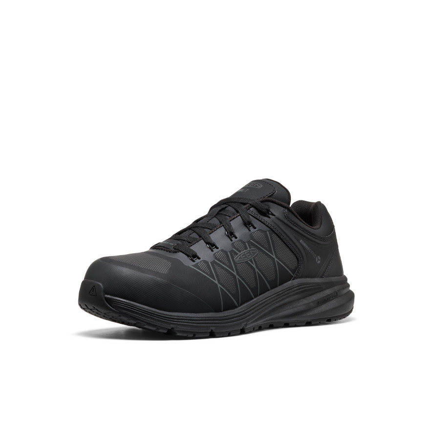 Men's Vista Energy XT Work Sneaker INT MET (Carbon Toe) Black/Magnet - Image 3