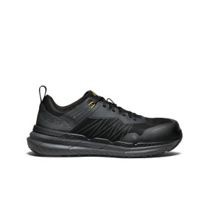 Men's Speedworks Work Sneaker (Carbon Toe) Black/Steel Grey