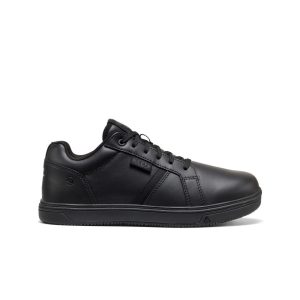Men's Kenton WTX Work Shoe (Soft Toe) Black/Black