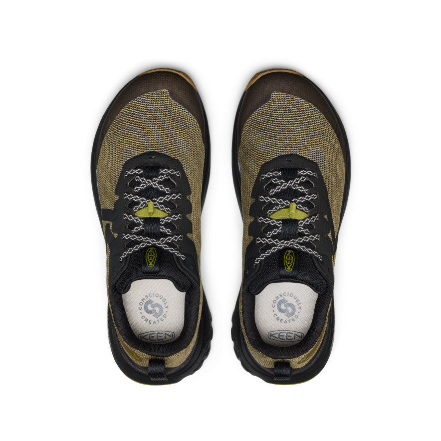 Men's Roam Trail Running Shoe Dark Olive/Golden Cypress - Image 4