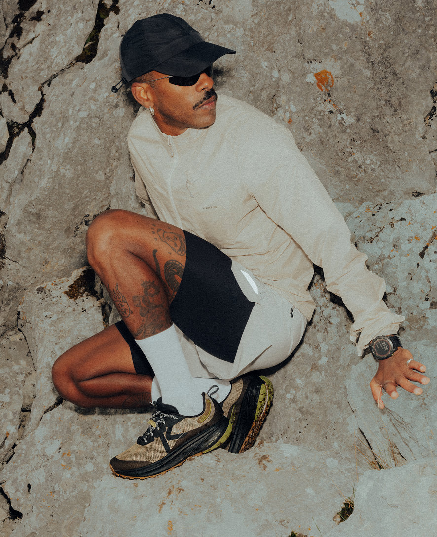 Men's Roam Trail Running Shoe Alloy/Naval Academy - Image 9