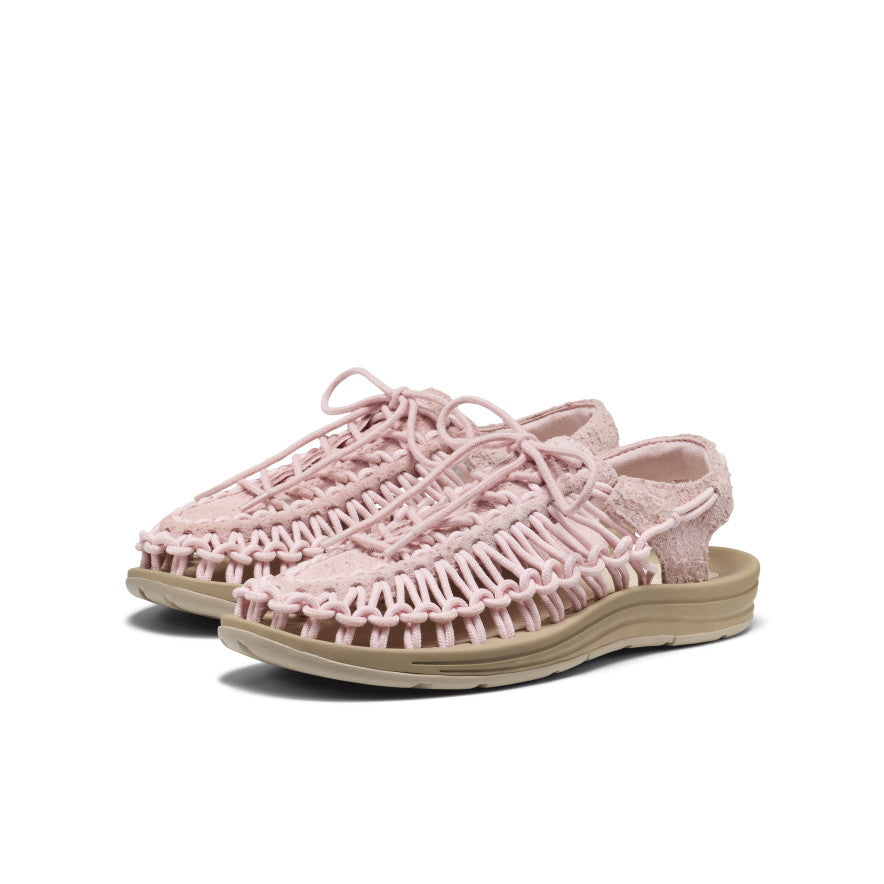 All Gender UNEEK Leather Sneaker Pale Lilac/Plaza Taupe - Image 2