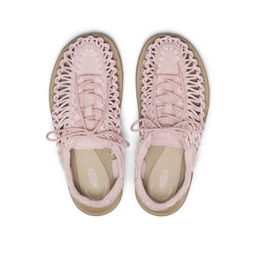 All Gender UNEEK Leather Sneaker Pale Lilac/Plaza Taupe - Image 4