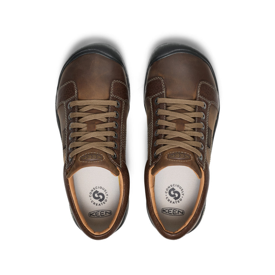 Men's Austin Shoe Wide Chocolate Brown - Image 4