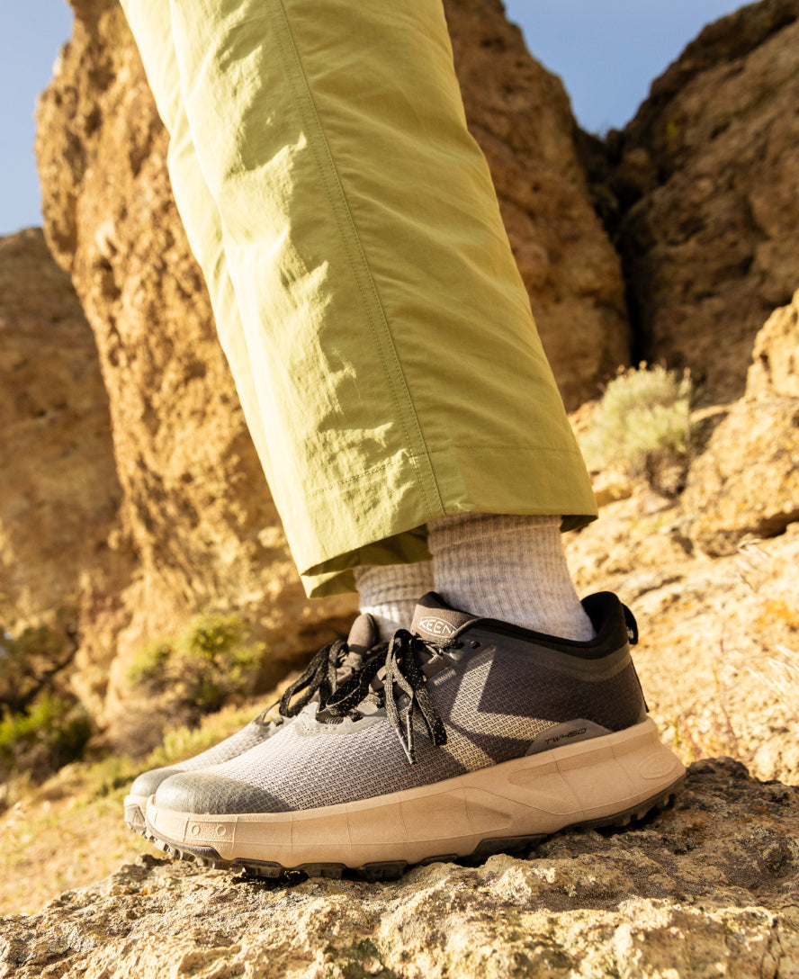 Men's 450 Dirt Hiking Shoe Bronze Green/Black - Image 8