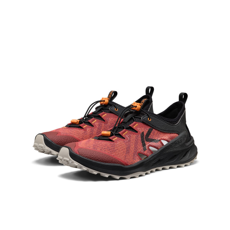Men's Zionic ADV Open-Air Hiking Shoe Garnet/Orange Peel - Image 2