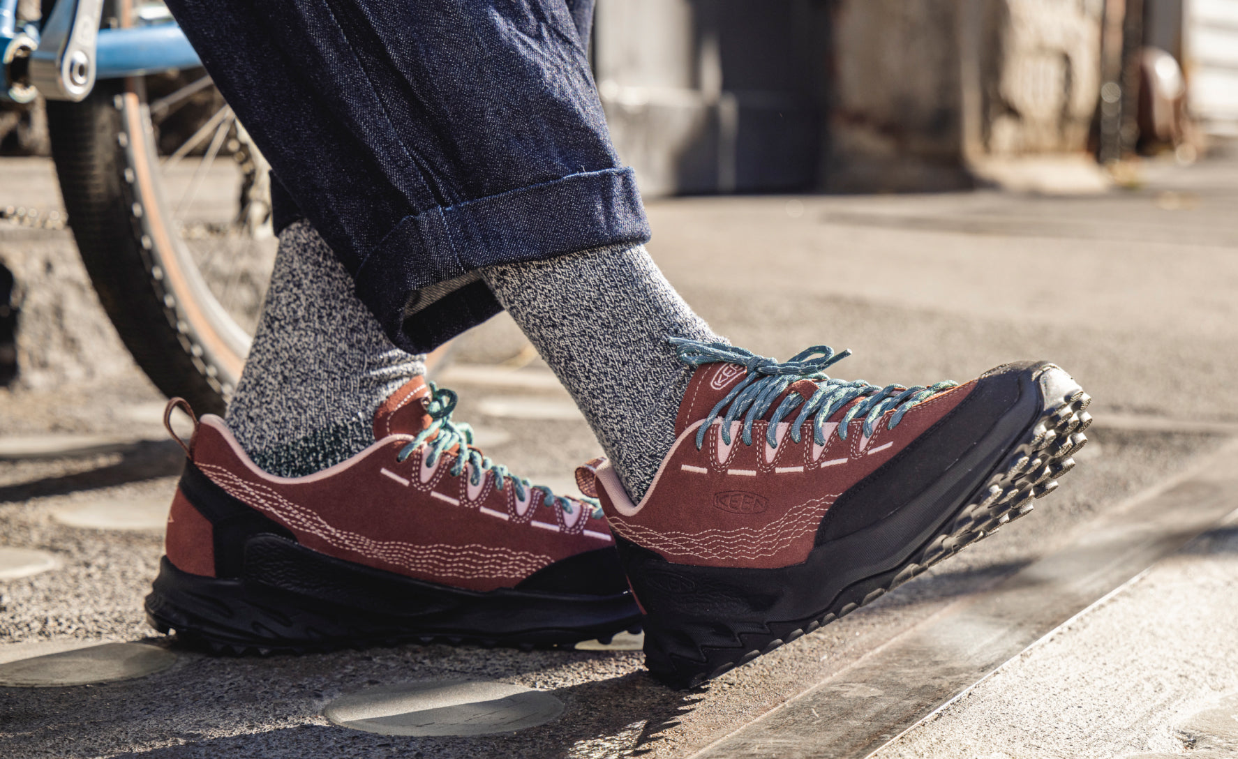 Men's Jasper Zionic Sneaker x Pilgrim Surf + Supply Marron/Adobe Rose - Image 7
