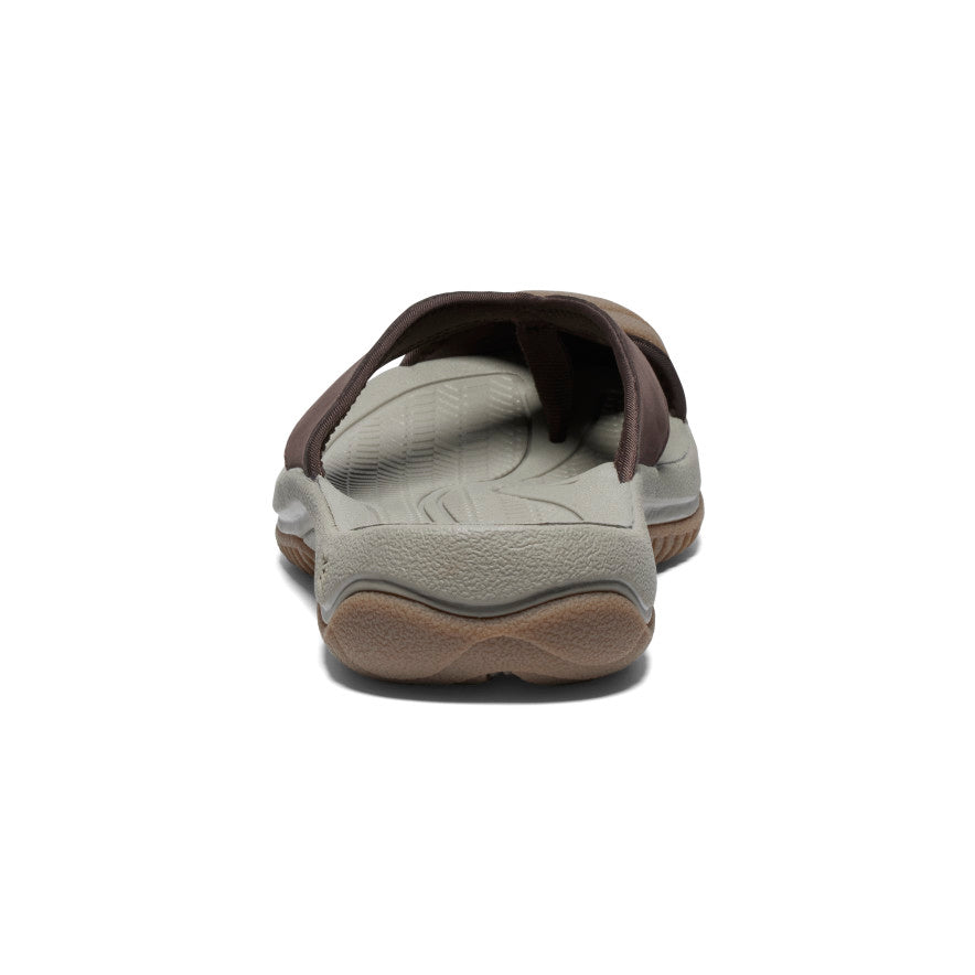 Men's Waimea Leather Flip-Flop Java/Plaza Taupe - Image 5