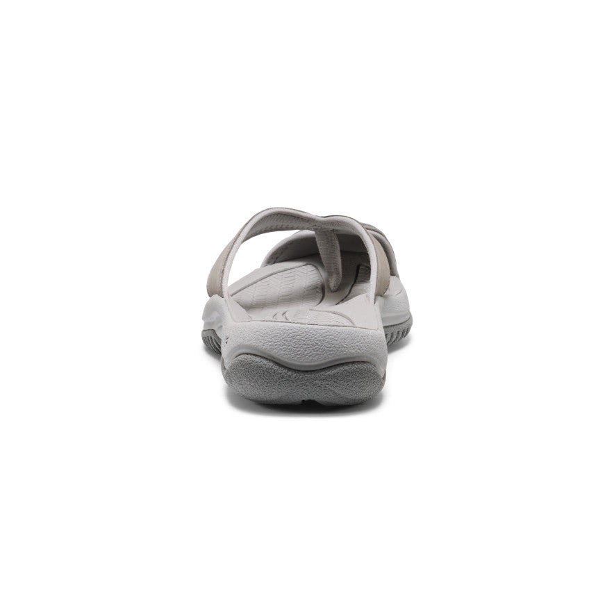 Men's Waimea Leather Flip-Flop Monochrome/Steel Grey - Image 5