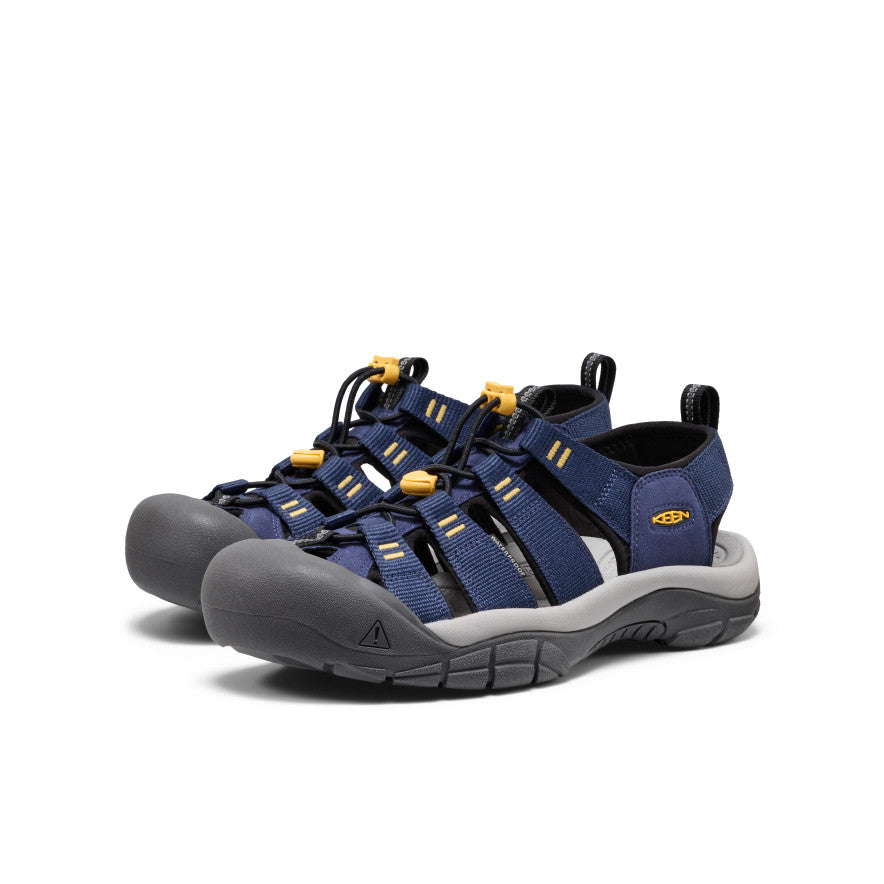 Men's Newport H2 Sandal Naval Academy/Keen Yellow - Image 2