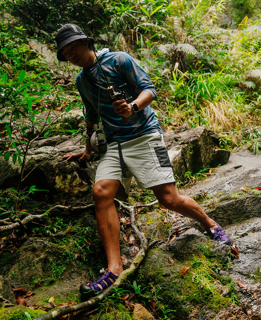 Men's Newport Retro Sandal x An Ko Rau An Ko Rau Purple - Image 8