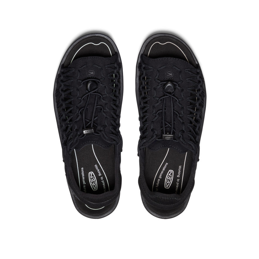 Men's UNEEK II Open Toe Black/Black - Image 4