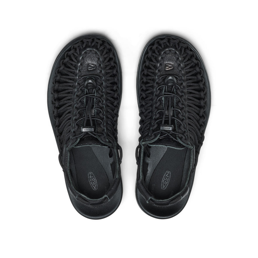 All Gender UNEEK PLT Sneaker Black Smooth Lea - Image 4