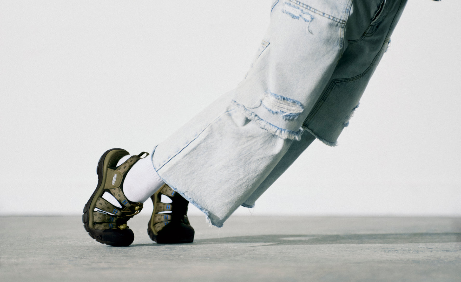 Men's Newport Retro Sandal x ??tudes Studio Etudes Olive - Image 7