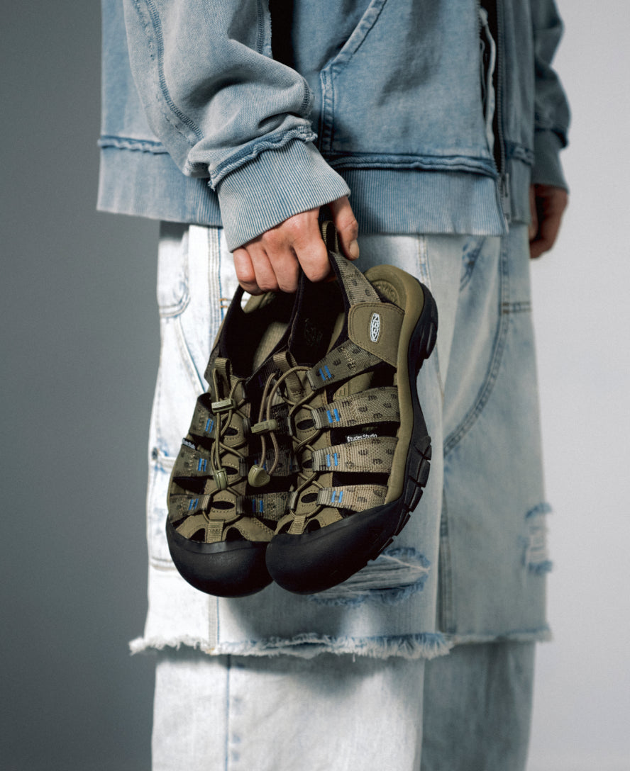 Men's Newport Retro Sandal x ??tudes Studio Etudes Olive - Image 8