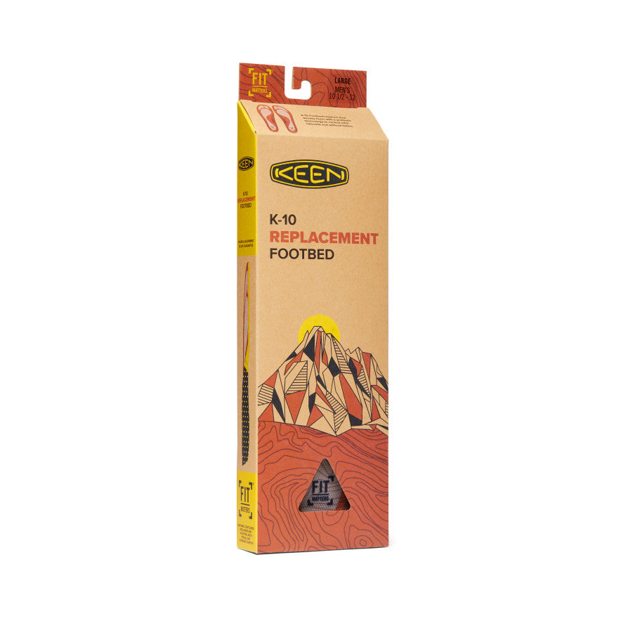 Men's Outdoor K-10 Replacement Insole Burnt Orange - Image 5