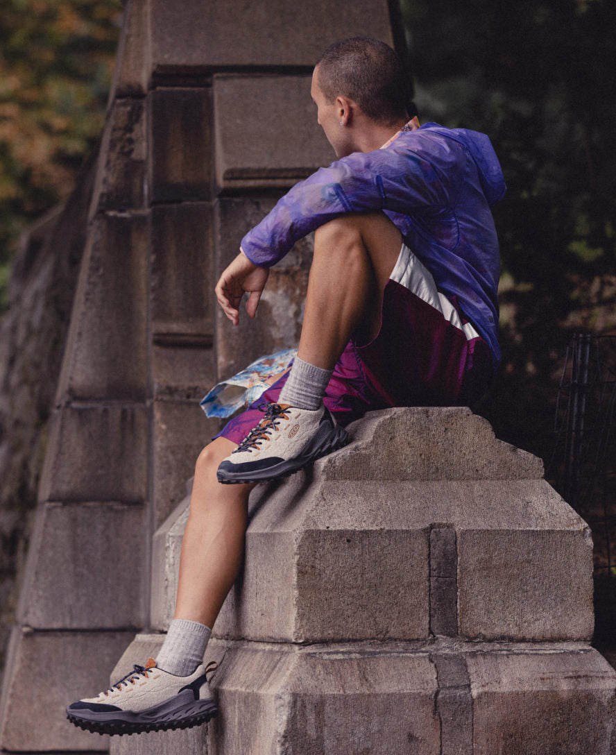 Men's Jasper Zionic Sneaker Sky Captain/Lemon Curry - Image 8
