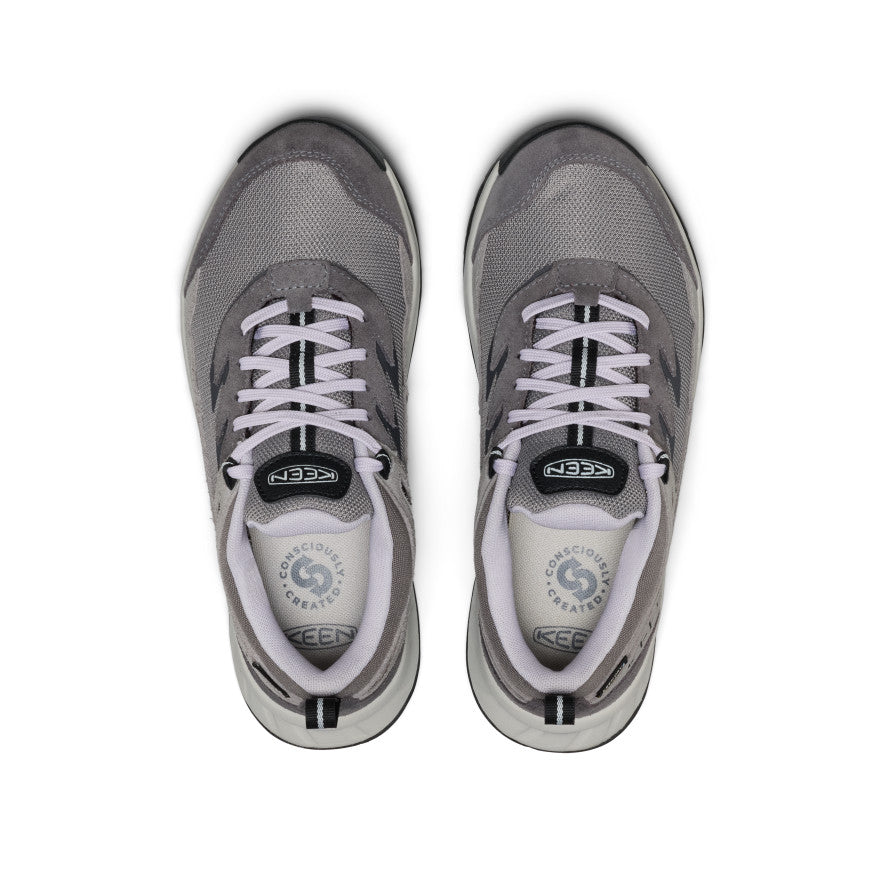 Women's Hightrail Waterproof Hiking Shoe Steel Grey/Thistle - Image 4