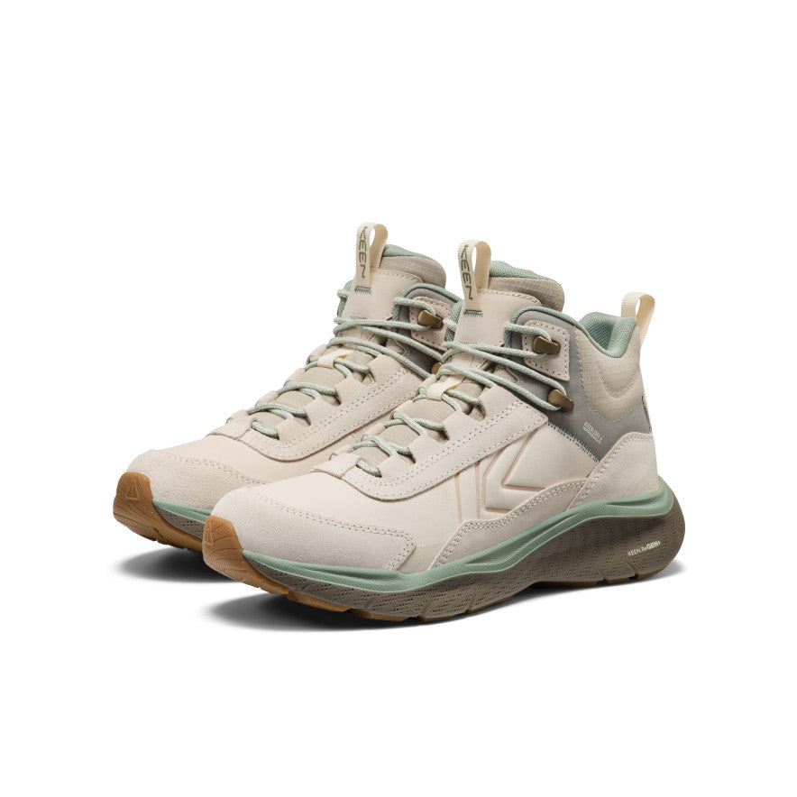 Women's Leiki Waterproof Leather Hiking Boot Birch/Lily Pad - Image 2