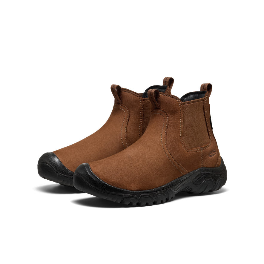 Women's Greta II Waterproof Chelsea Bison/Black - Image 2