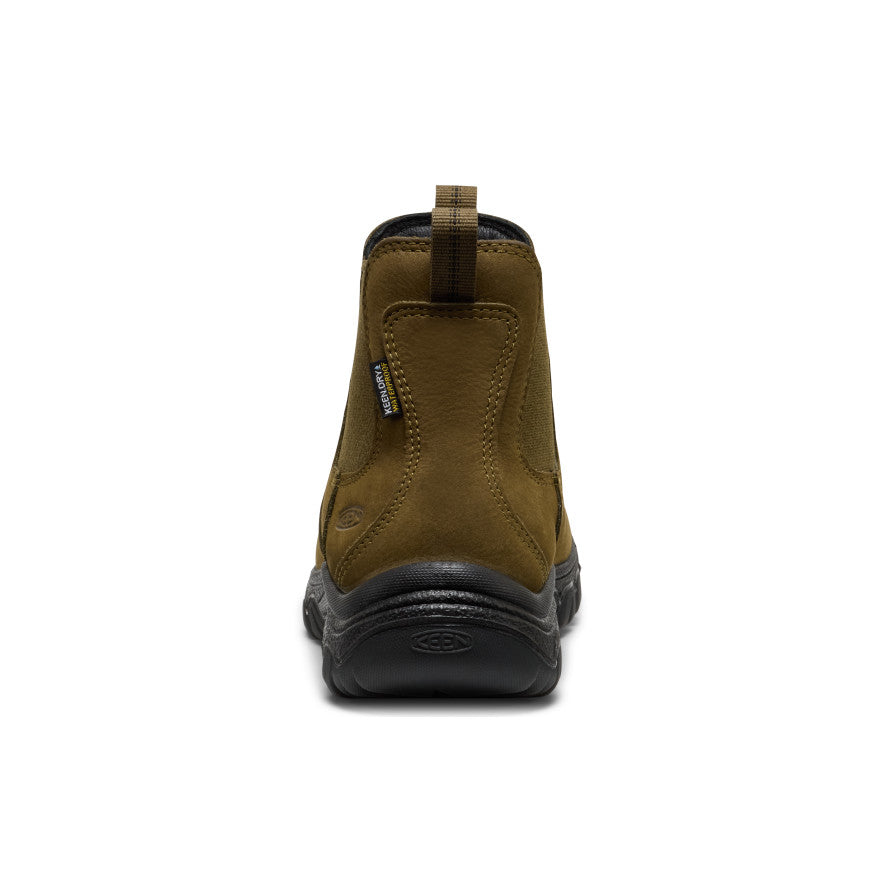Women's Greta II Waterproof Chelsea Dark Olive/Black - Image 4