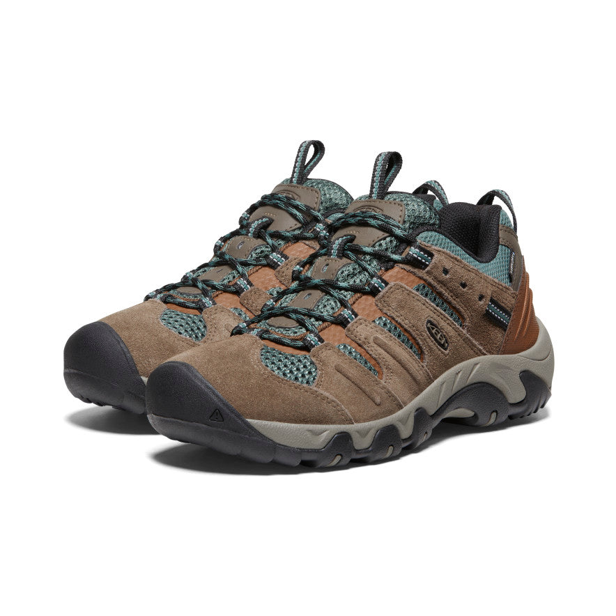 Women's Headout Waterproof Hiking Shoe Shitake/Dark Forest - Image 2