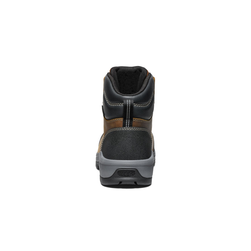Women's Evanston 6" Waterproof Boot INT MET (Carbon Toe) Bison/Black - Image 5