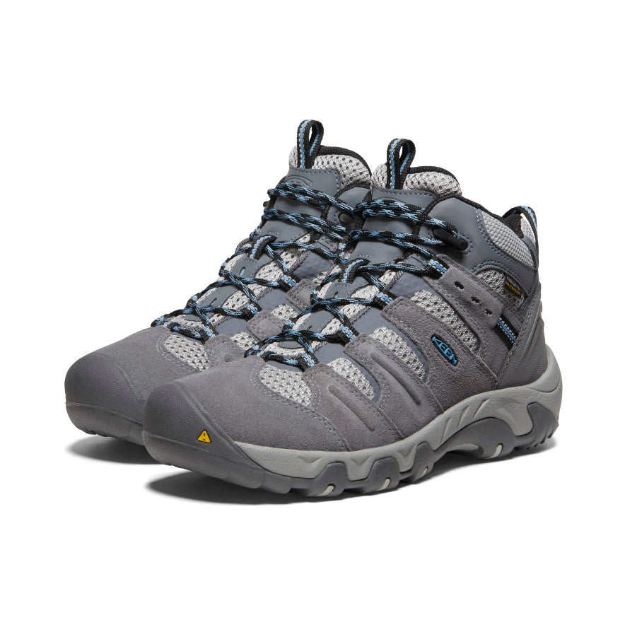 Women's Headout Waterproof Hiking Boot Steel Grey/Blue Heaven - Image 2