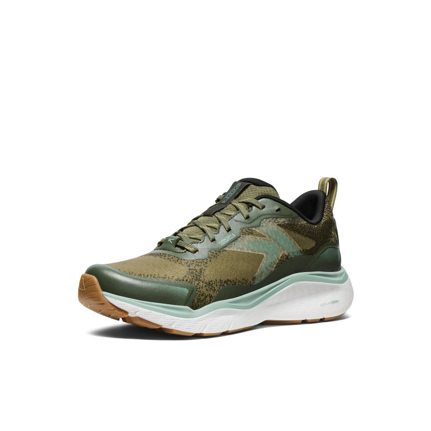 Women's Leiki Waterproof Hiking Shoe Winter Moss/Granite Green - Image 3