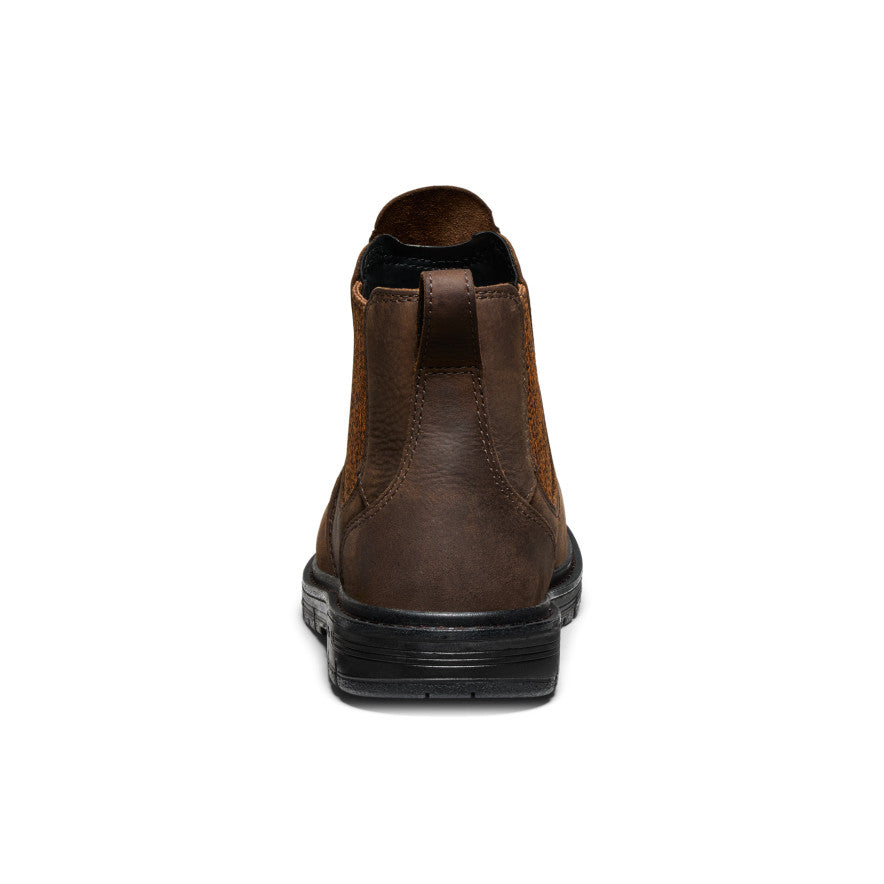 Women's San Jose Chelsea 90?? Heel Boot (Aluminum Toe) Cascade Brown/Black - Image 5