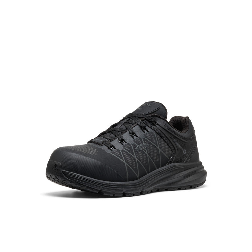 Women's Vista Energy XT Work Sneaker INT MET (Carbon Toe) Black/Magnet - Image 3