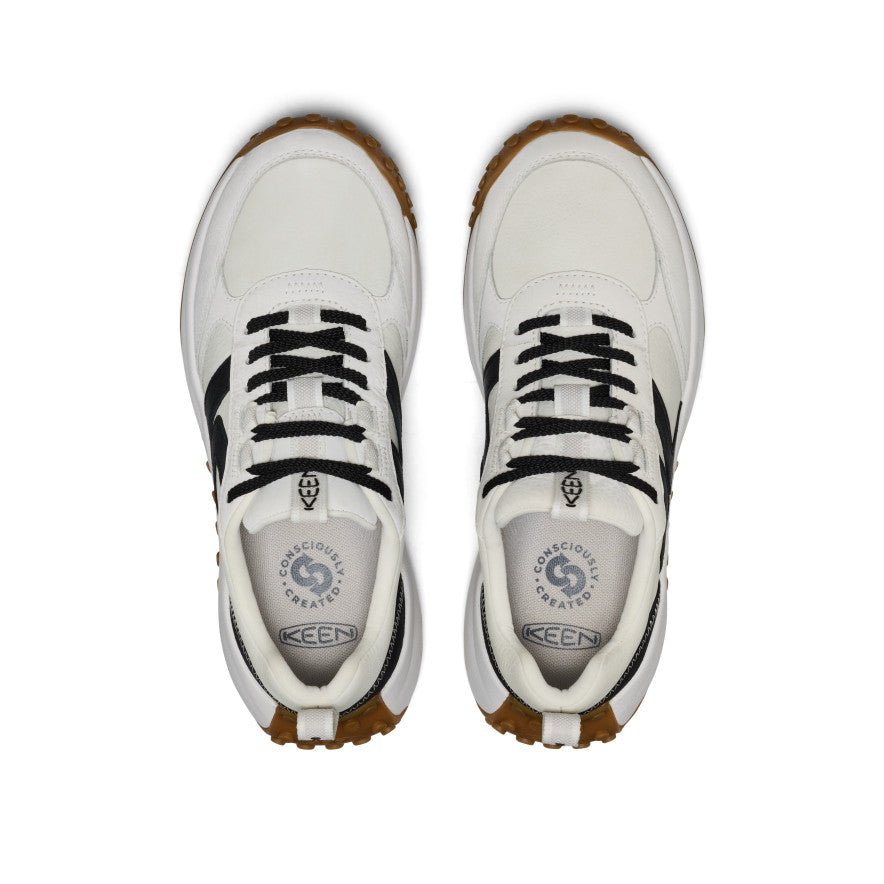 Women's KS86 Leather Sneaker Star White/Black - Image 4