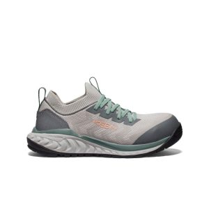 Women's Arvada Shift Work Sneaker (Carbon Toe) Steel Grey/Granite Green