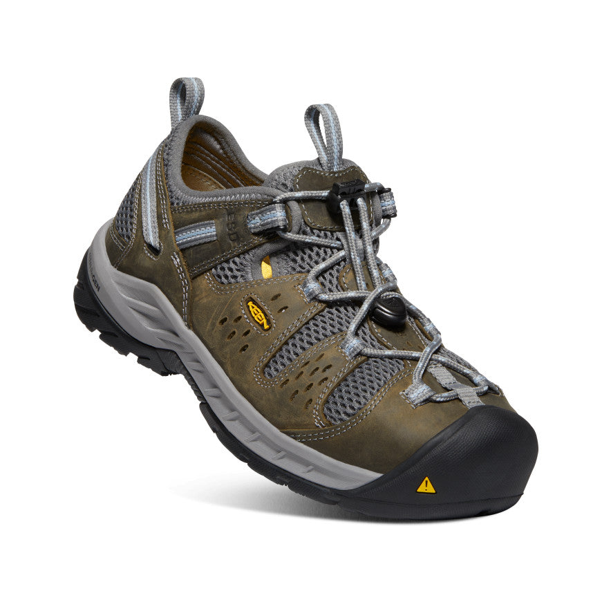 Women's Atlanta Cool II ESD (Steel Toe) Gargoyle/Blue Fog - Image 3