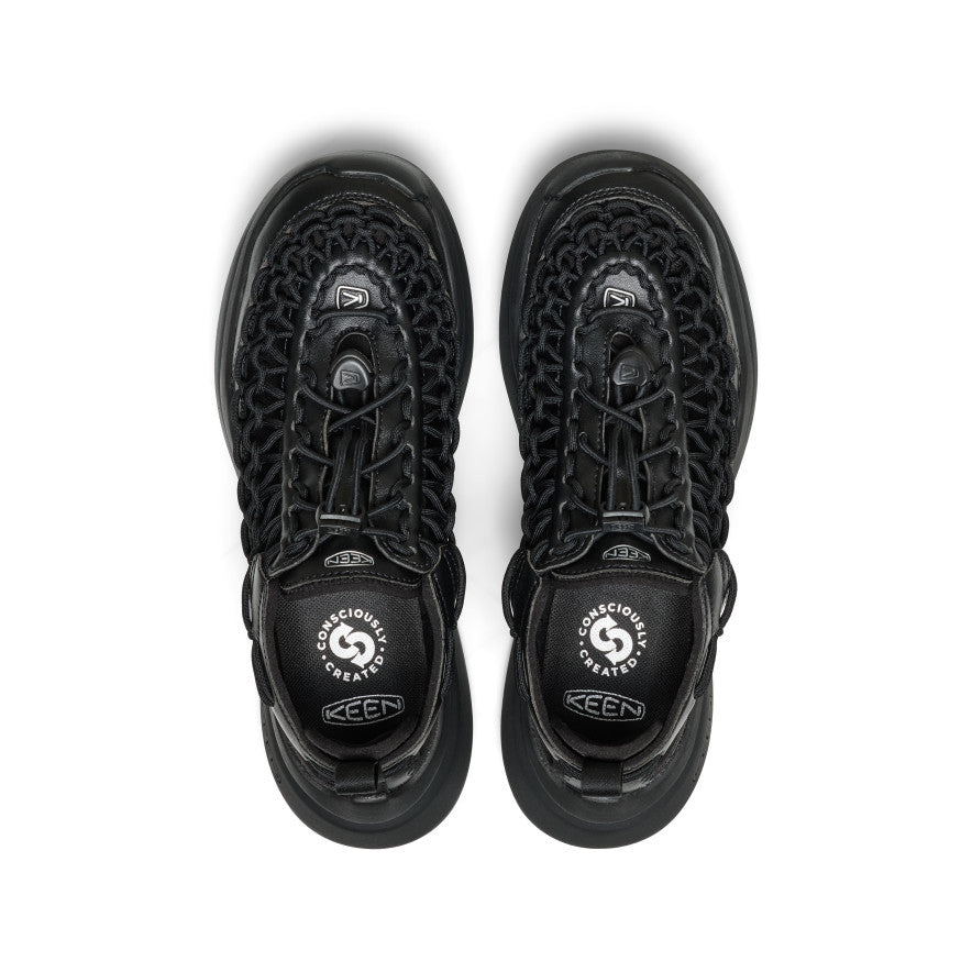 Women's UNEEK WK SNIDEL Sneaker Black/Silver - Image 5