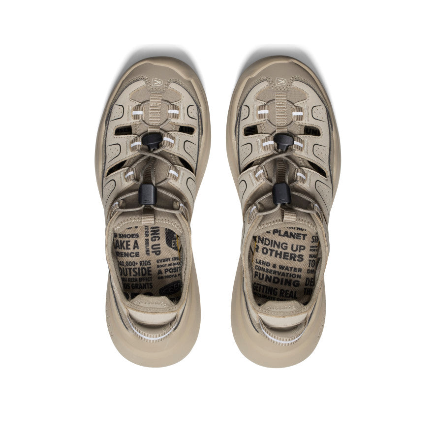 Women's WK450 Walking Sandal Plaza Taupe/Black - Image 4