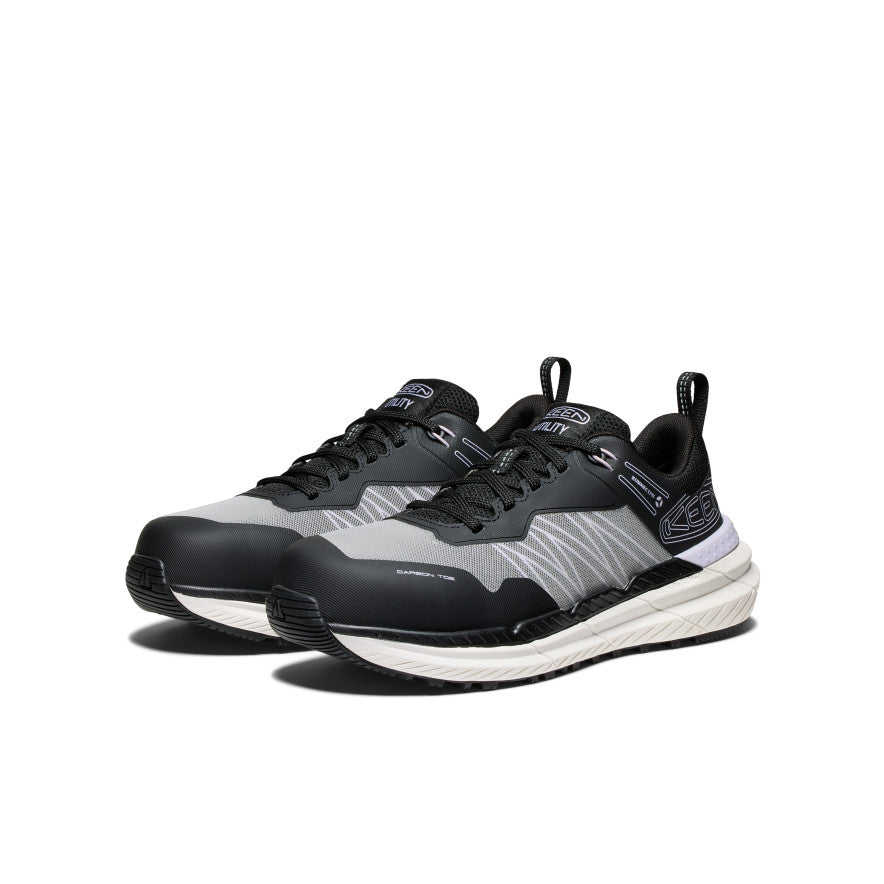 Women's Speedworks Work Sneaker (Carbon Toe) Thistle/Black - Image 2