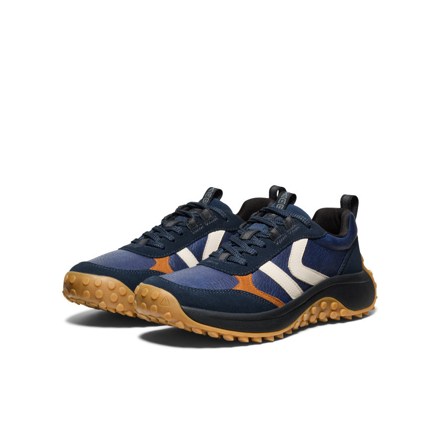 Women's KS86 Leather Sneaker Sky Captain/Birch - Image 3