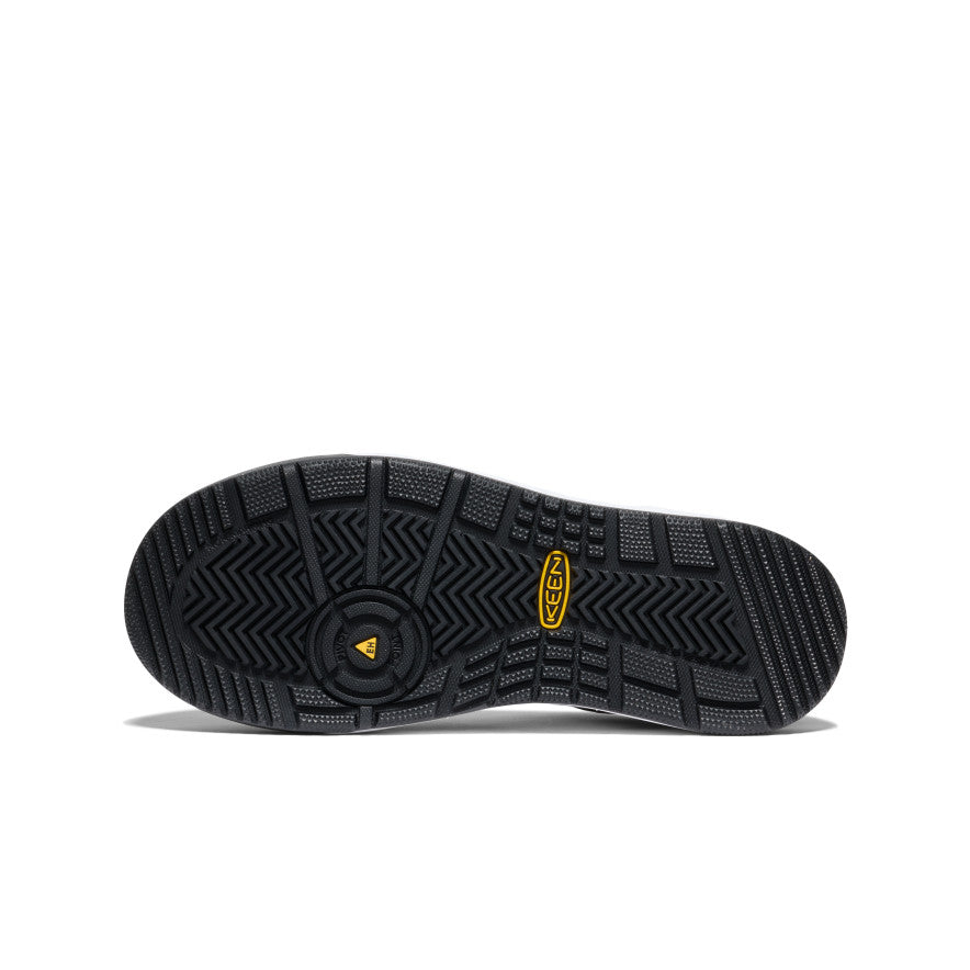 Women's Overton Work Shoe (Carbon Toe) Star White/Black - Image 7