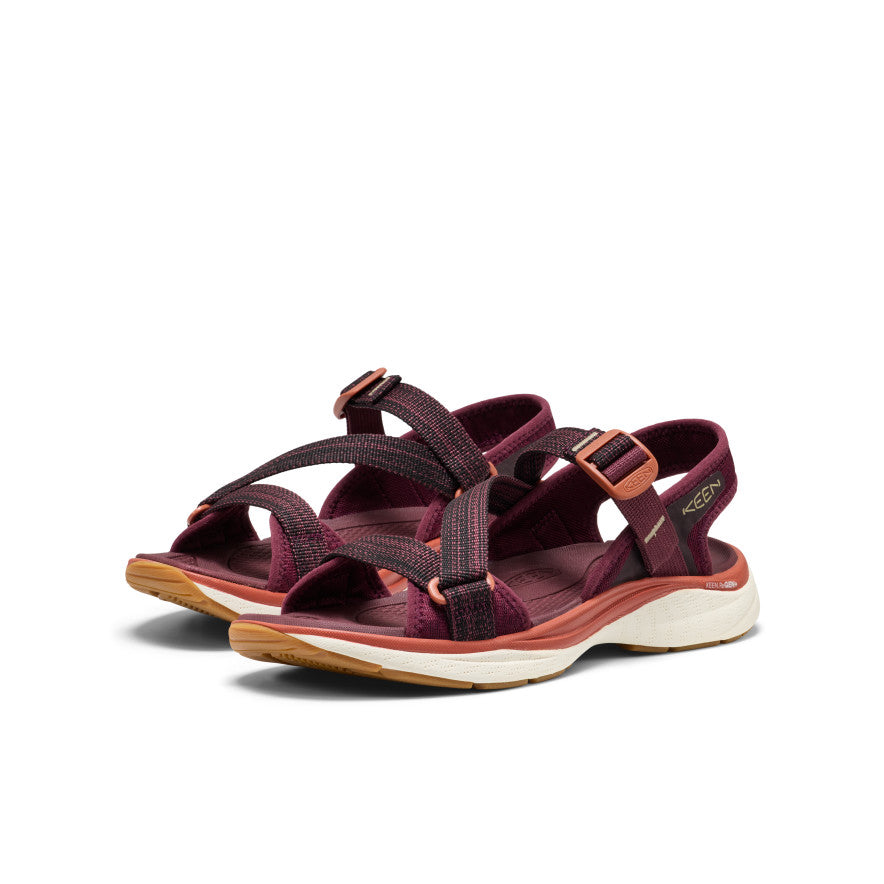 Women's Leiki Open-Toe Sandal Fig/Burnt Brick - Image 2