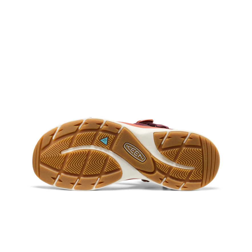 Women's Leiki Open-Toe Sandal Fig/Burnt Brick - Image 6