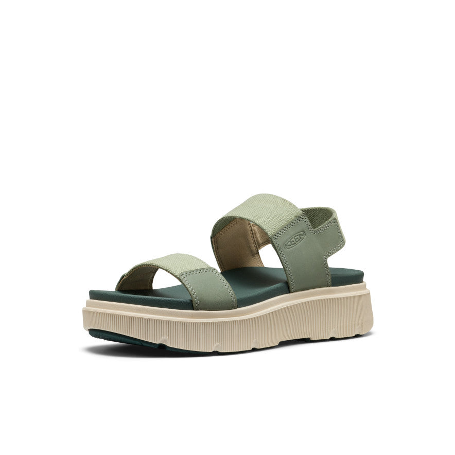 Women's Elle Mila Backstrap Sandal Lily Pad/Dark Forest - Image 3