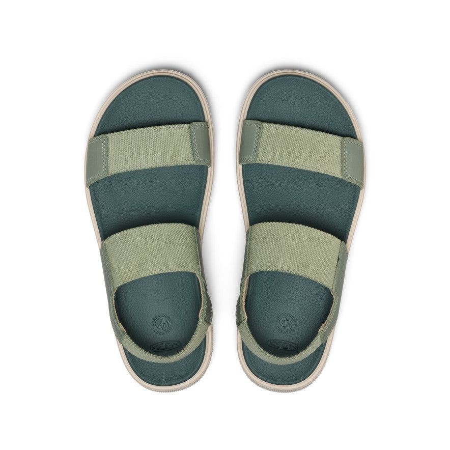 Women's Elle Mila Backstrap Sandal Lily Pad/Dark Forest - Image 4