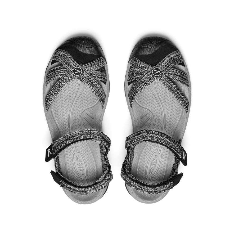 Women's Bali Strap Sandal Alloy/Black - Image 4
