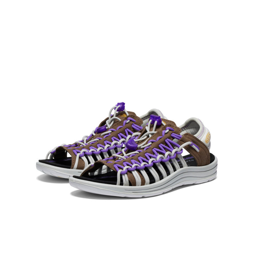 Women's UNEEK II Open Toe x emmi Dark Earth/Tillandsia Purple - Image 2