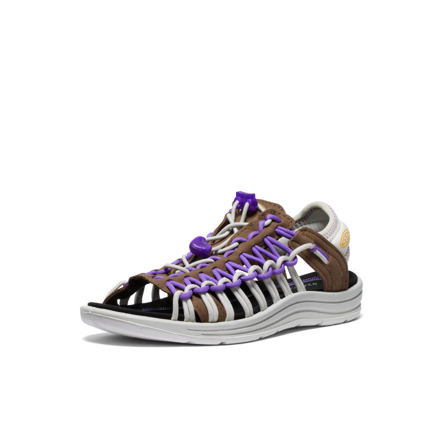 Women's UNEEK II Open Toe x emmi Dark Earth/Tillandsia Purple - Image 3
