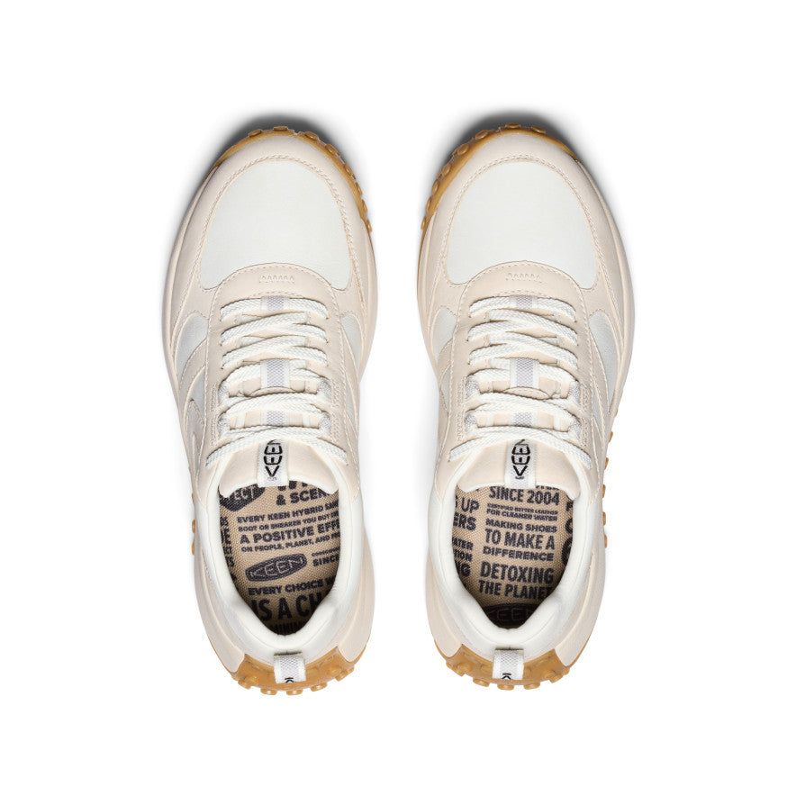 Women's KS86 Leather Sneaker Birch/Star White - Image 4